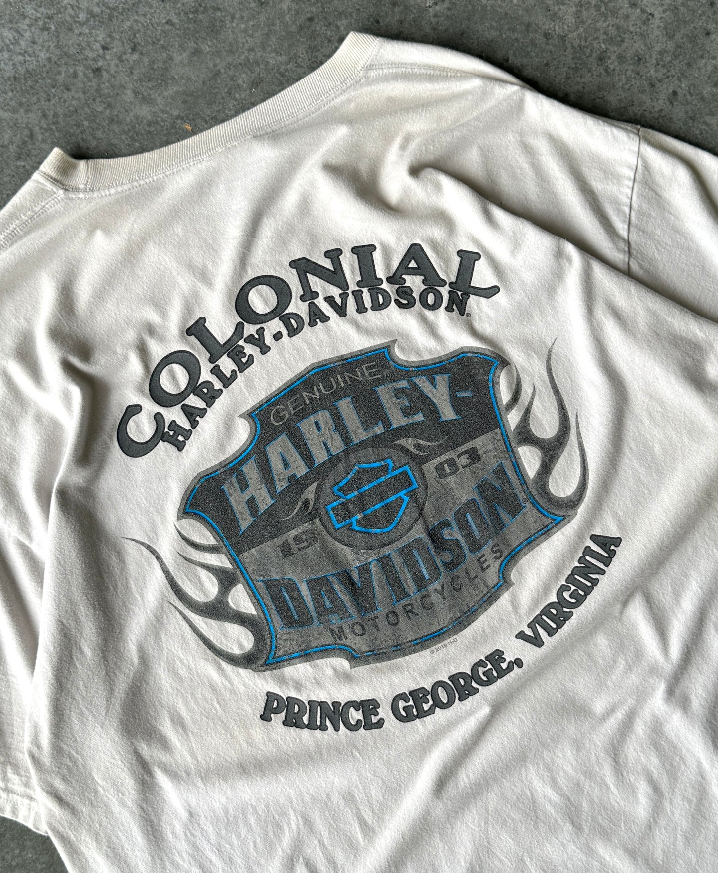 Vintage 00s Harley Davidson Tee (2XL)