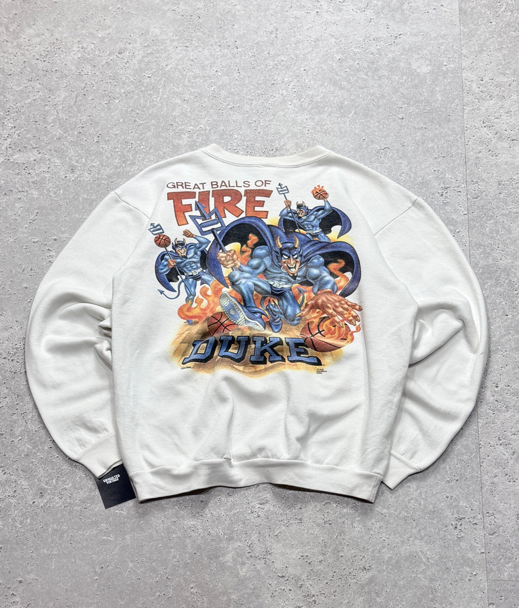Vintage 1992 Duke College Basketball Sweater (L)
