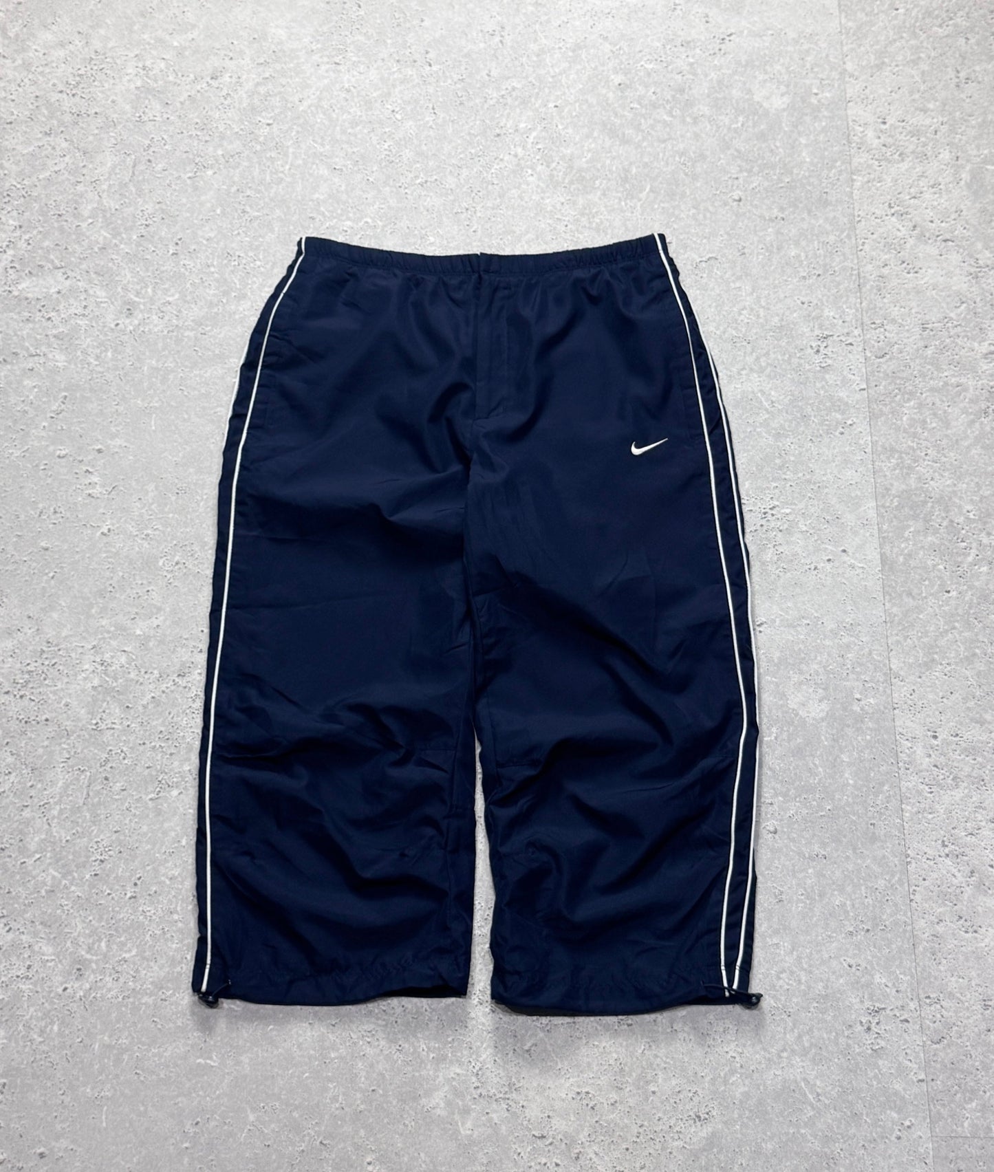 Vintage 2000s Nike Adjustable 3/4 Track Shorts (28")
