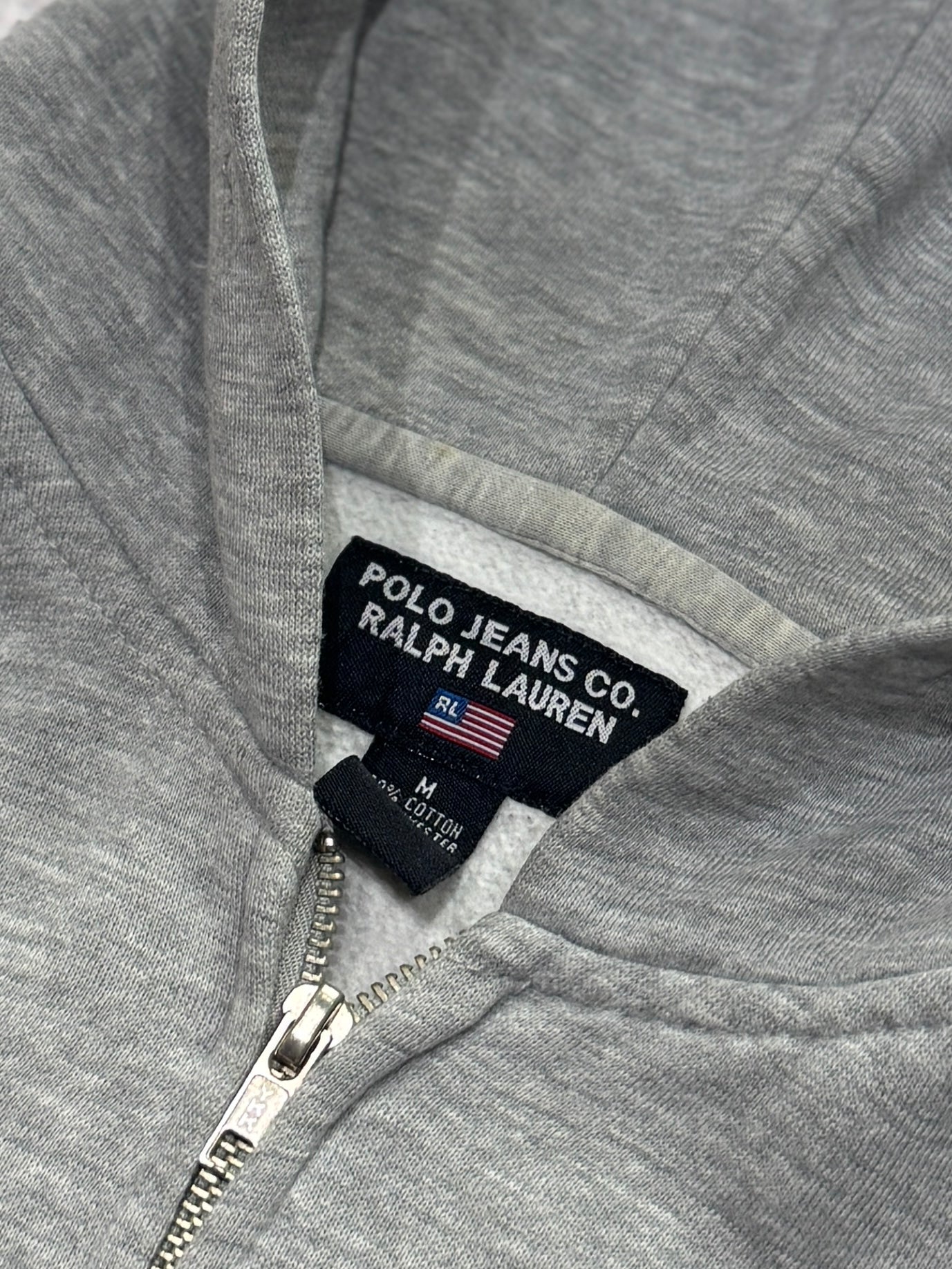 Vintage 2000s Polo Ralph Lauren Zip Up Hoodie (M)