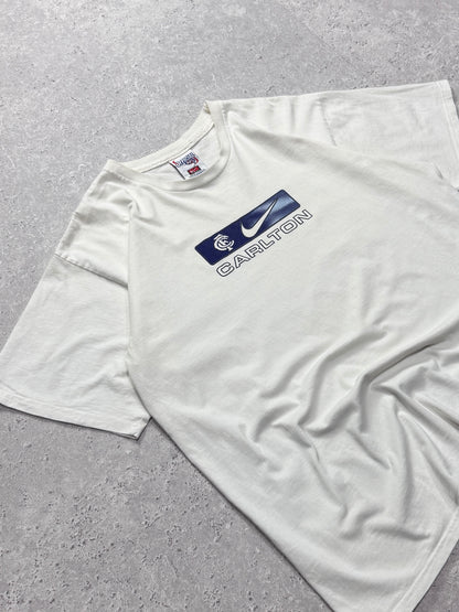 Vintage 2000s Nike X Carlton AFL Tee (L)