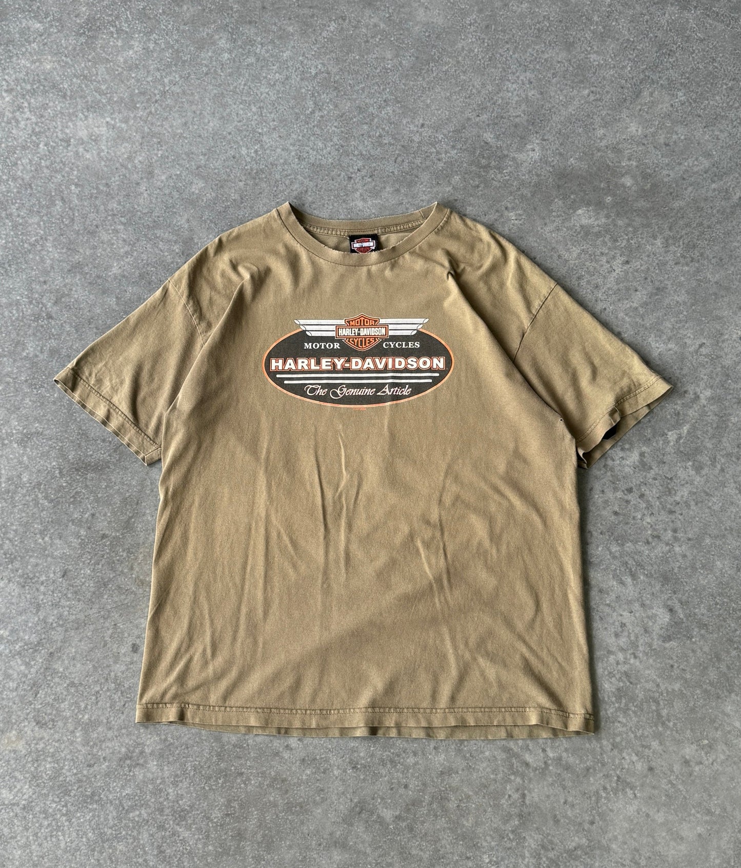 Vintage 02' Harley Davidson Logo Tee (XL)