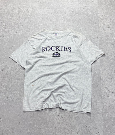 Vintage 90s Colorado Rockies Embroidered MLB Tee (L)