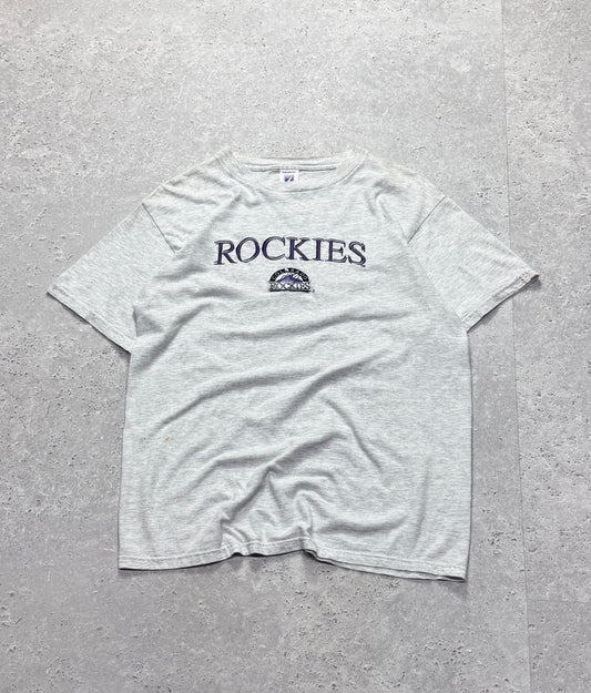 Vintage 90s Colorado Rockies Embroidered MLB Tee (L)