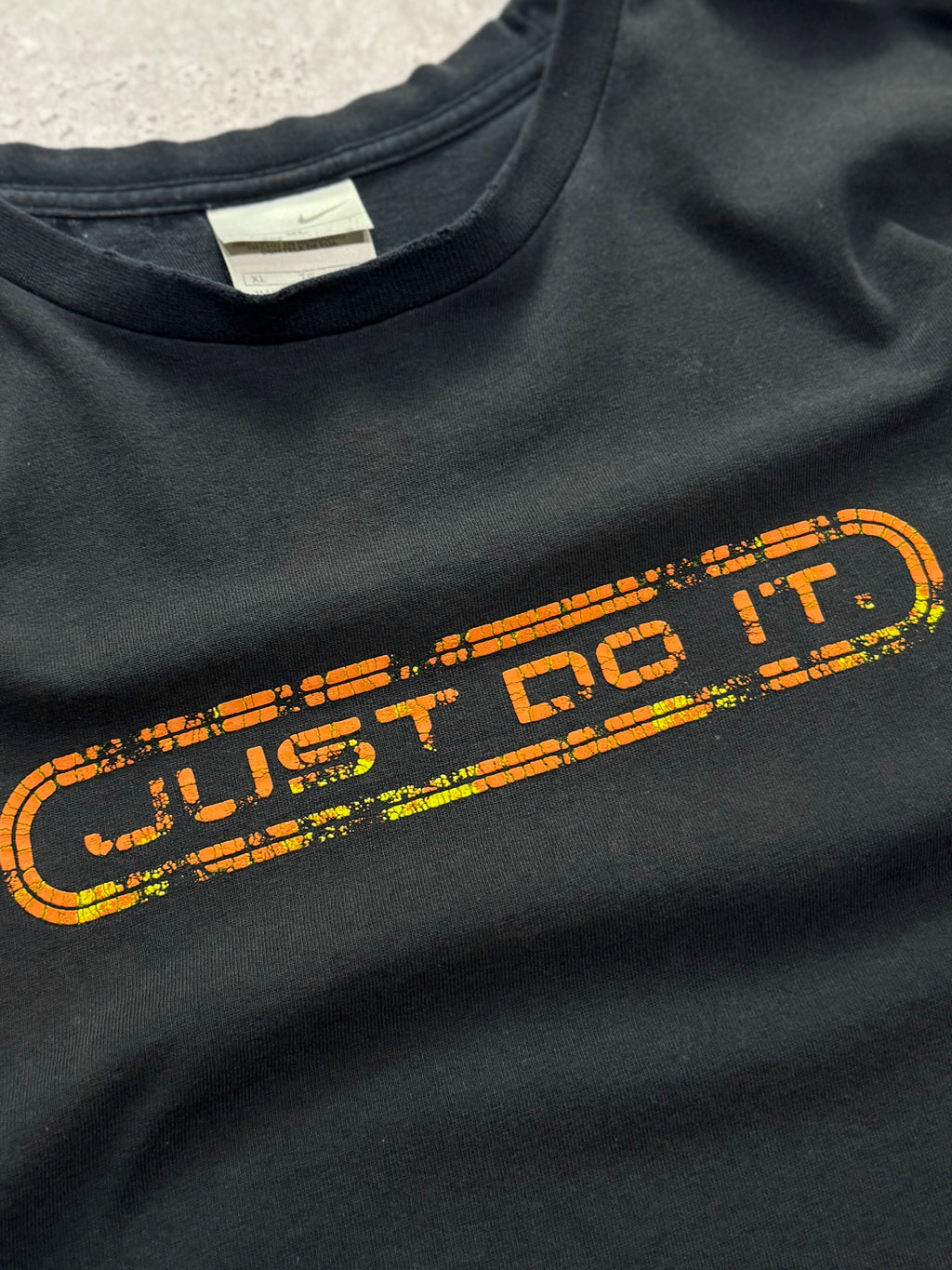 Vintage 2000s Nike Spellout Tee (XL)