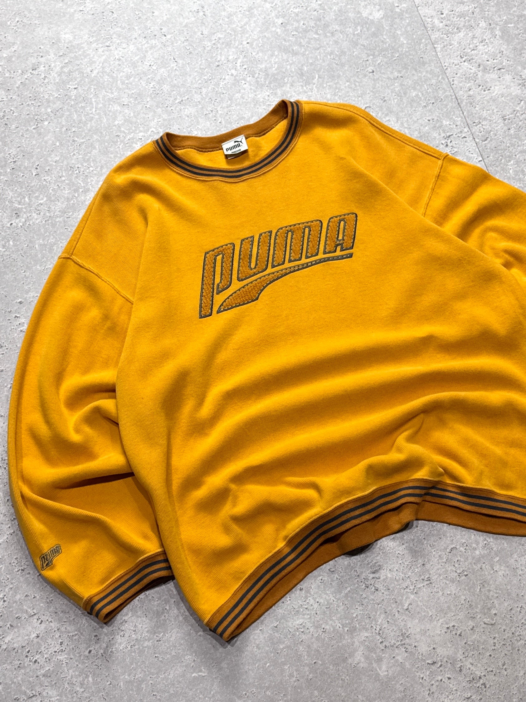 Vintage Puma Spellout Sweater (XL)
