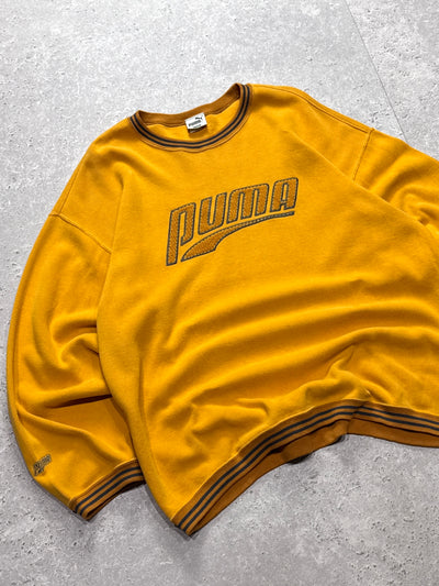 Vintage Puma Spellout Sweater (XL)