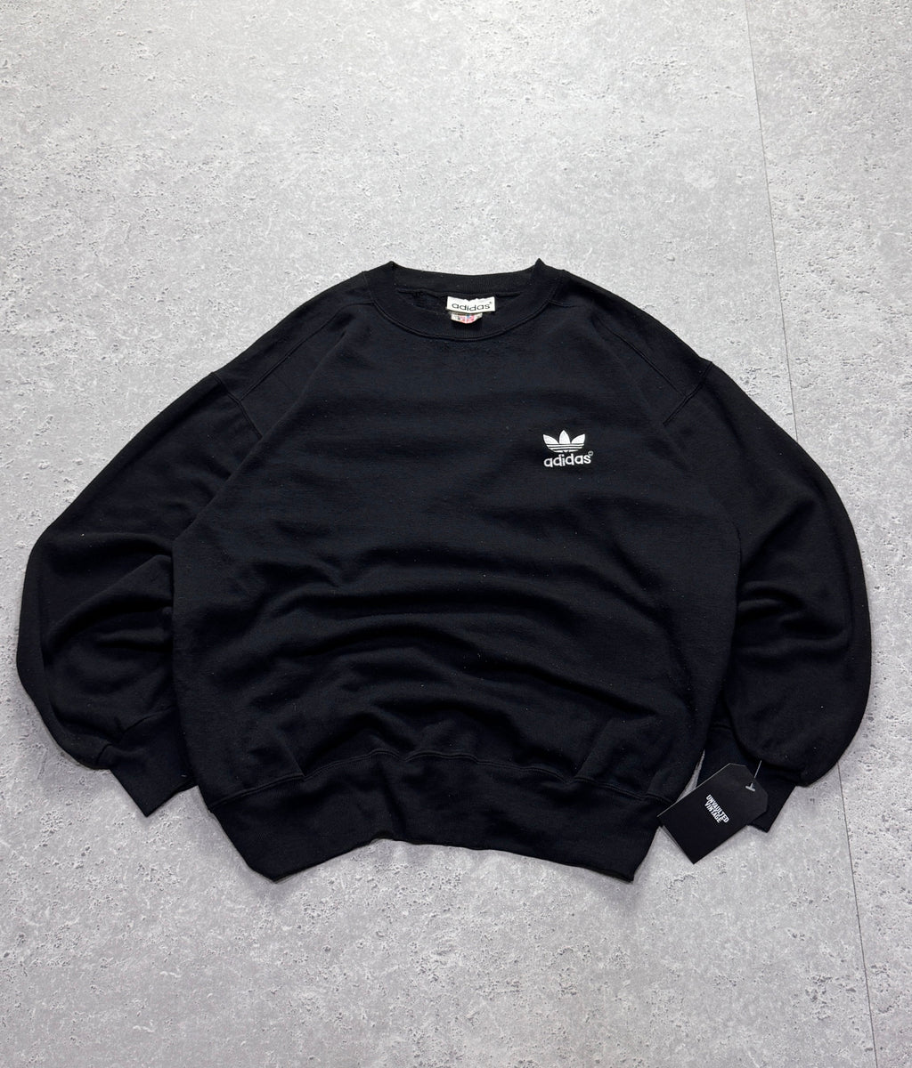 Vintage 90s Adidas Embroidered Sweater (L)