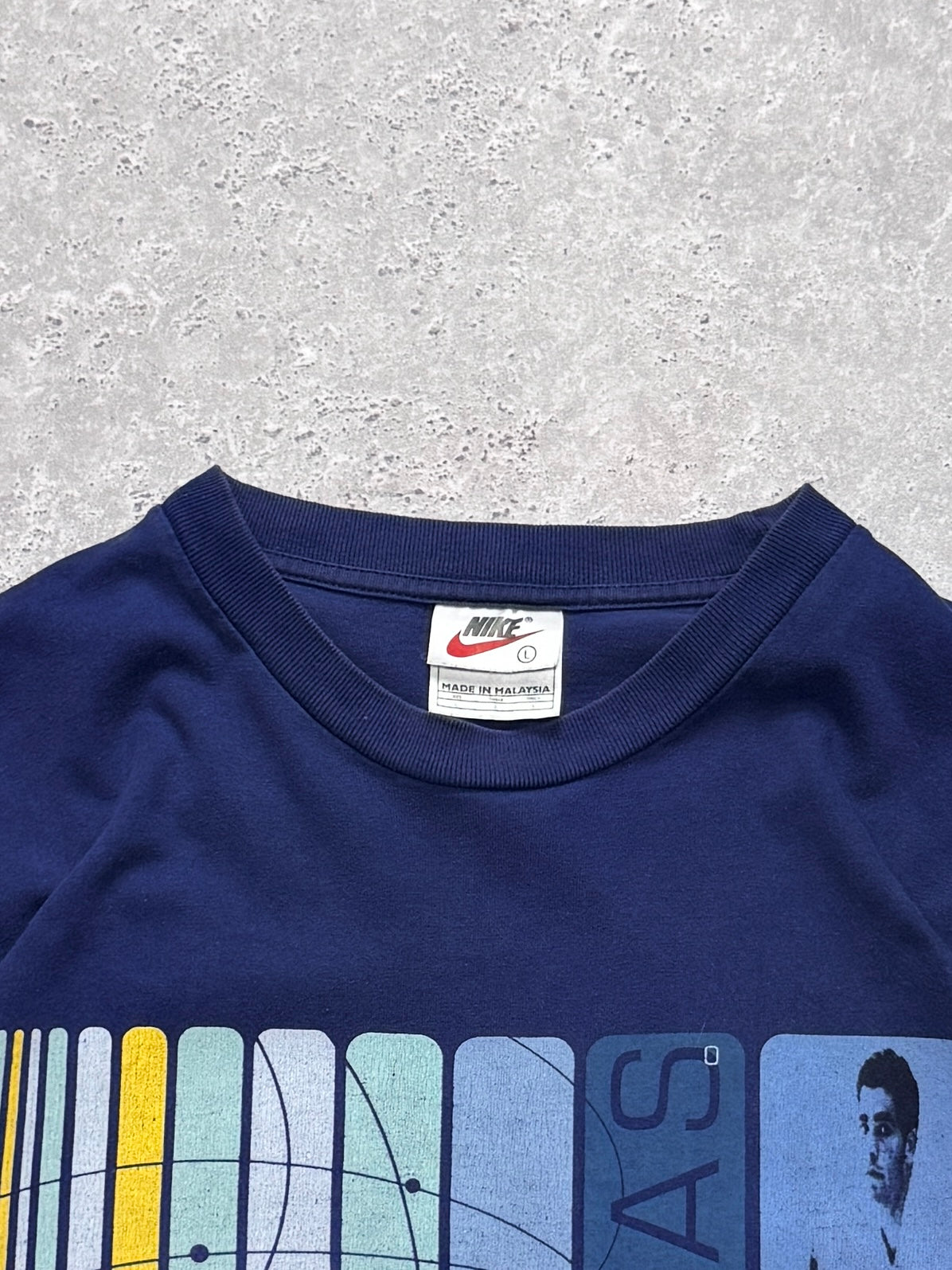 Vintage 1998 Nike X Australian Open Pete Sampras Tennis Tee (XL)