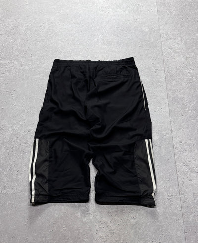 Vintage 2000s Adidas Adjustable 3/4 Track Shorts (M)