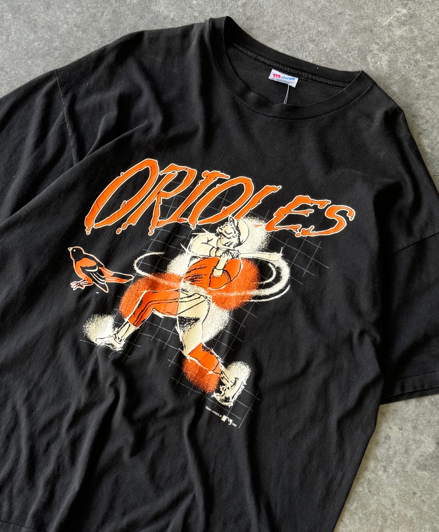 Vintage 90s Baltimore Orioles Tee (2XL)