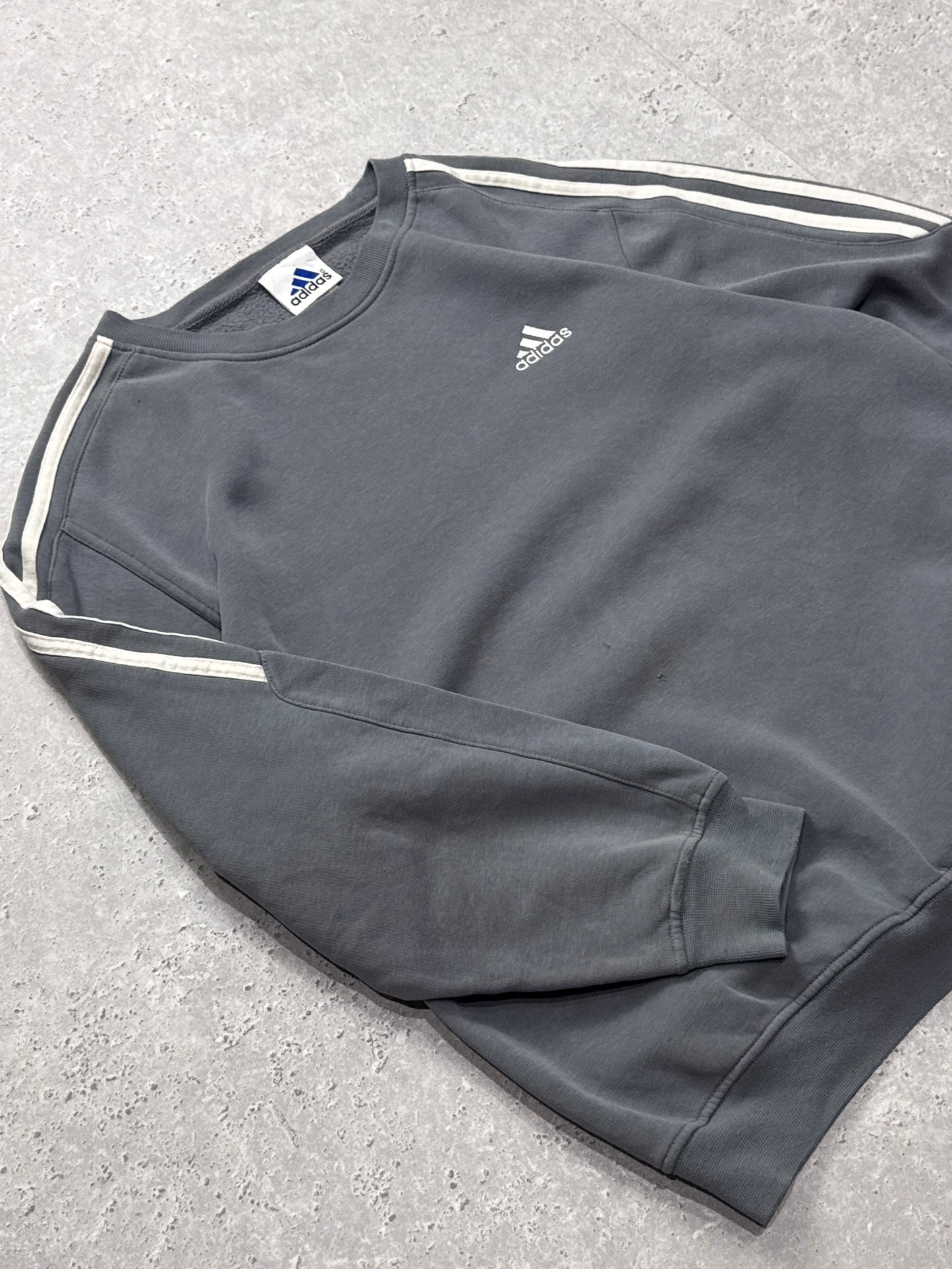 Vintage 90s Adidas Embroidered Sweater (L)