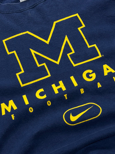 Vintage 90s Nike X Michigan College Sweater (2XL)