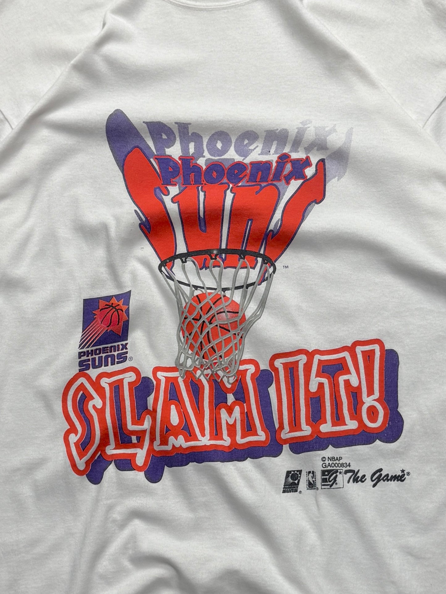 Vintage 90s Phoenix Suns NBA Tee (XL)