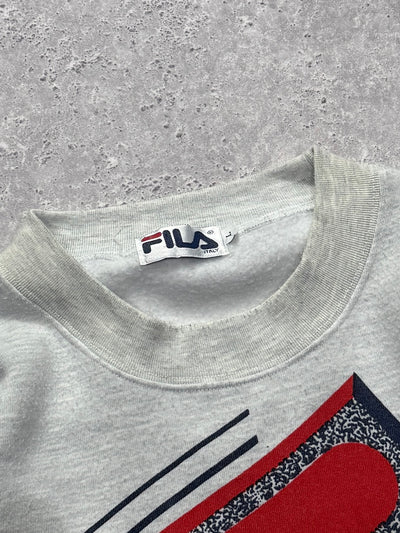 Vintage 90s Fila Logo Sweater (L)