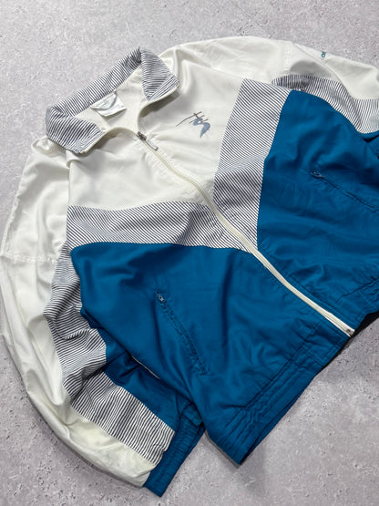Vintage 90s Adidas Stefan Edberg Tennis Windbreaker Jacket (XL)