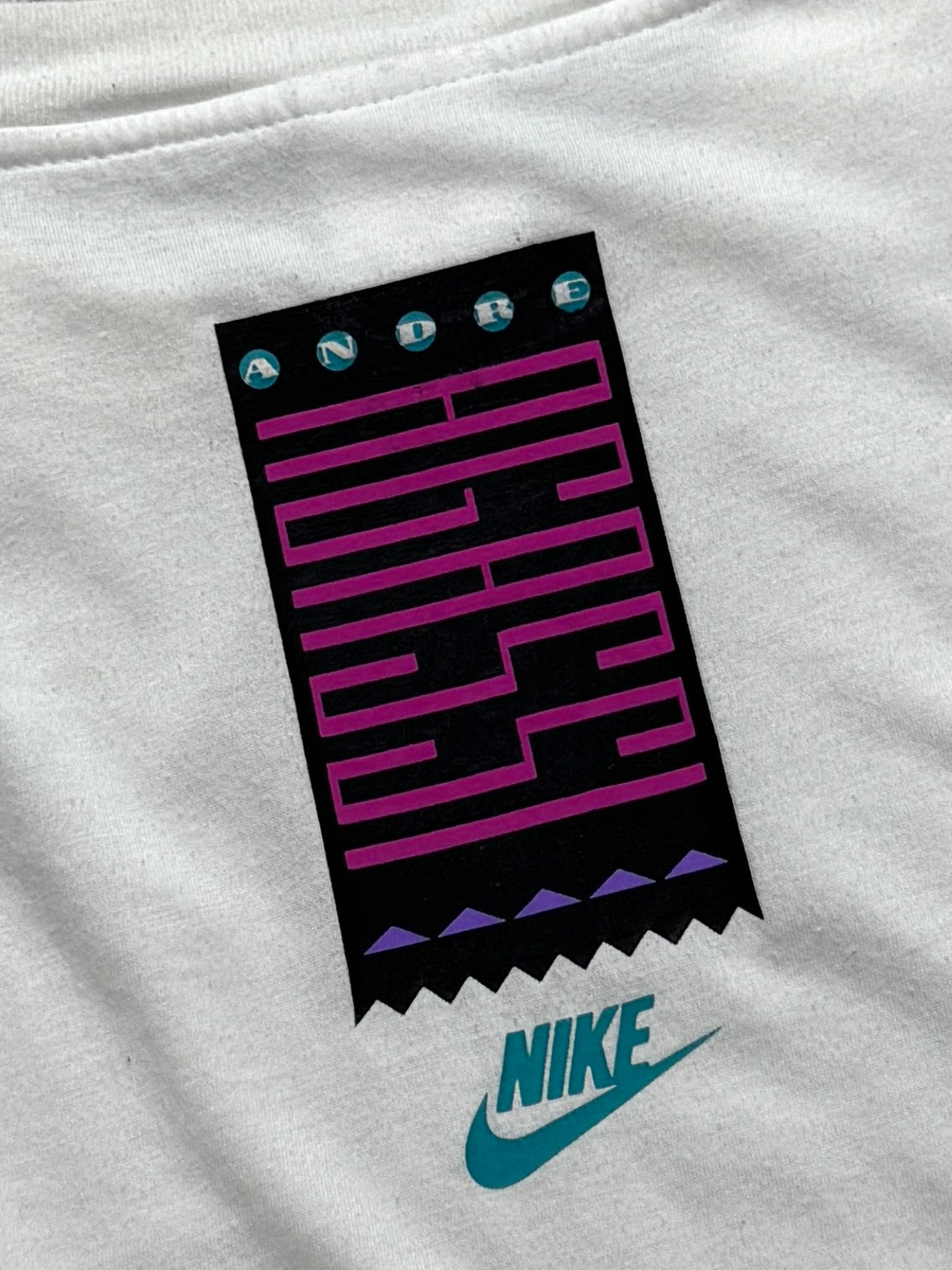 Vintage 90s Nike X Andre Agassi Tennis Tee (L)