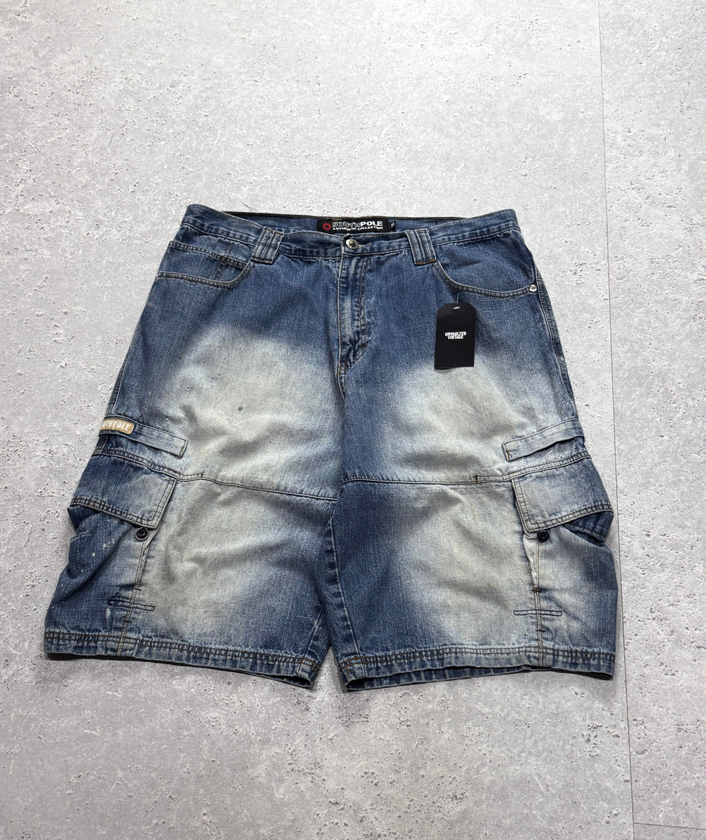 Vintage Y2K Southpole Cargo Jorts (36”)