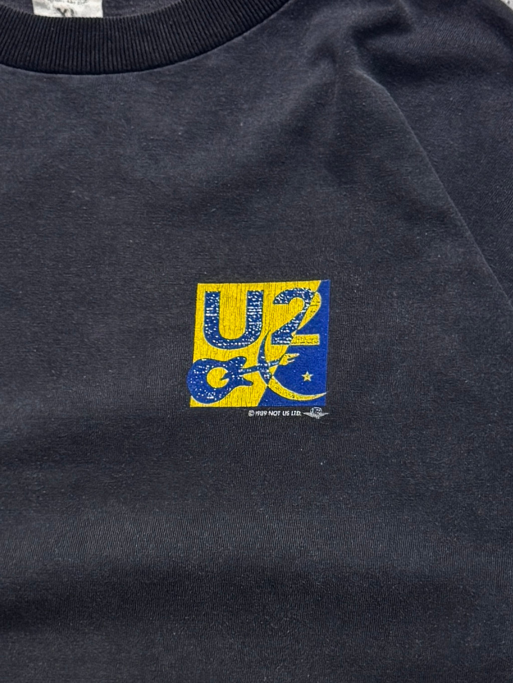 Vintage 1989 U2 Band Security Tee (XL)