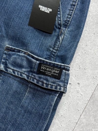 Vintage Wrangler Denim Cargo Shorts (32”)