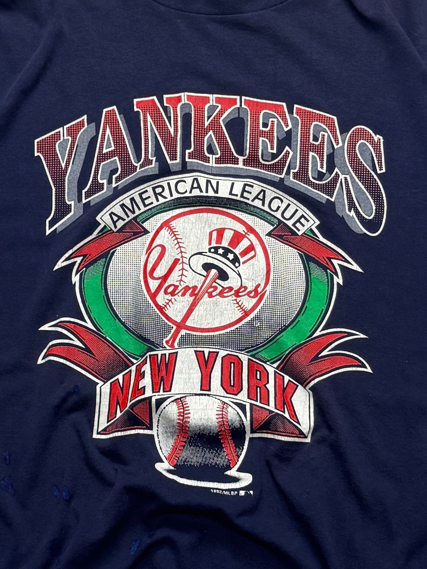 Vintage 90s New York Yankees MLB Tee (XL)
