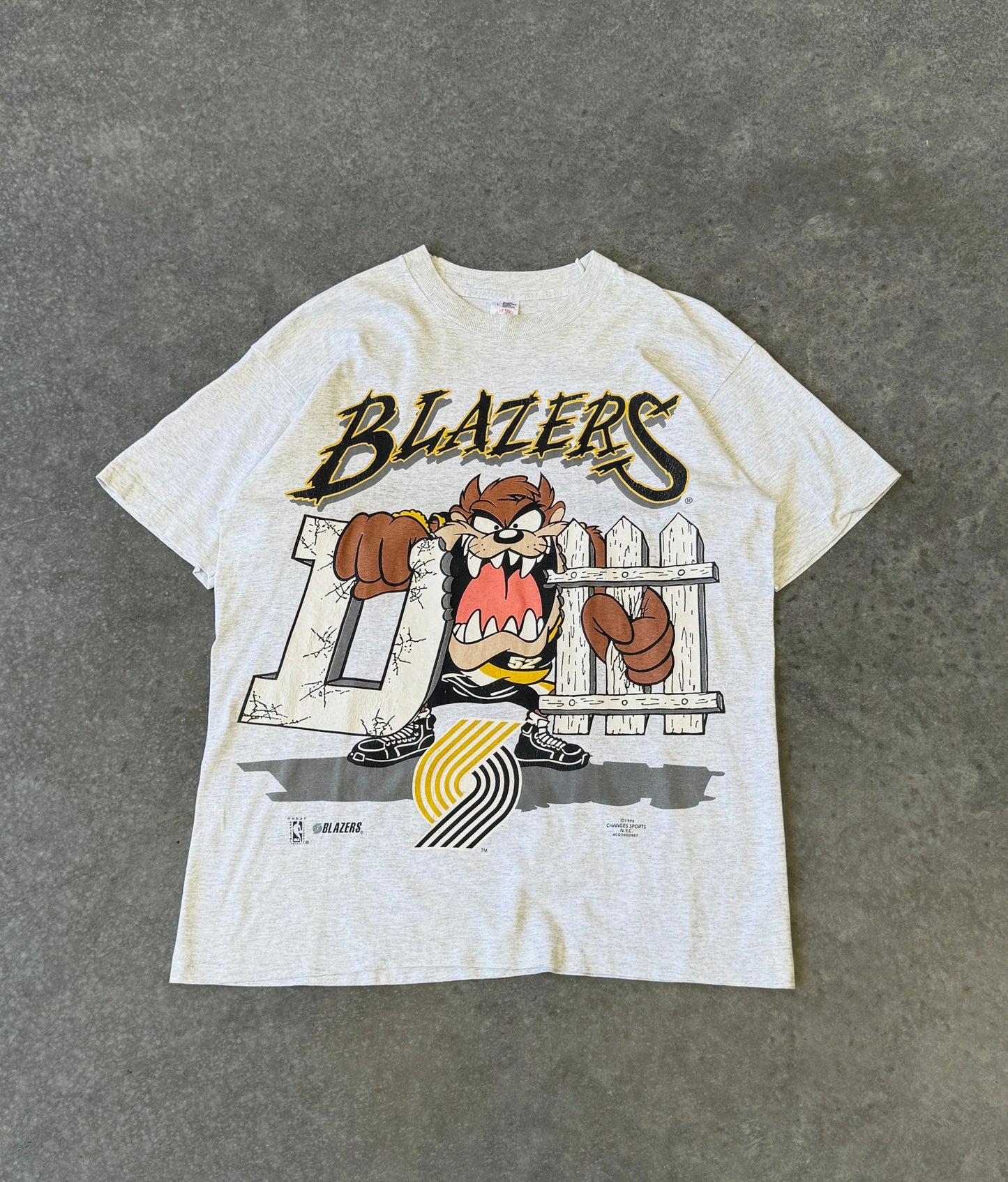 Vintage Taz x Portland Trail Blazers NBA Tee (XL)