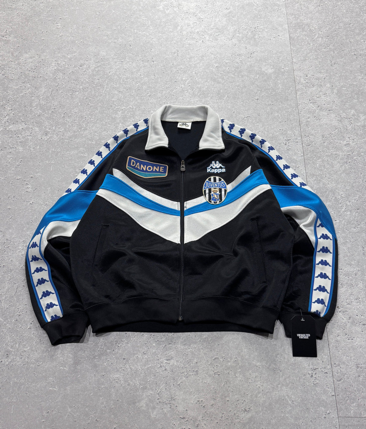 Vintage 1993 Kappa X Juventus Football Training Track Jacket (L)