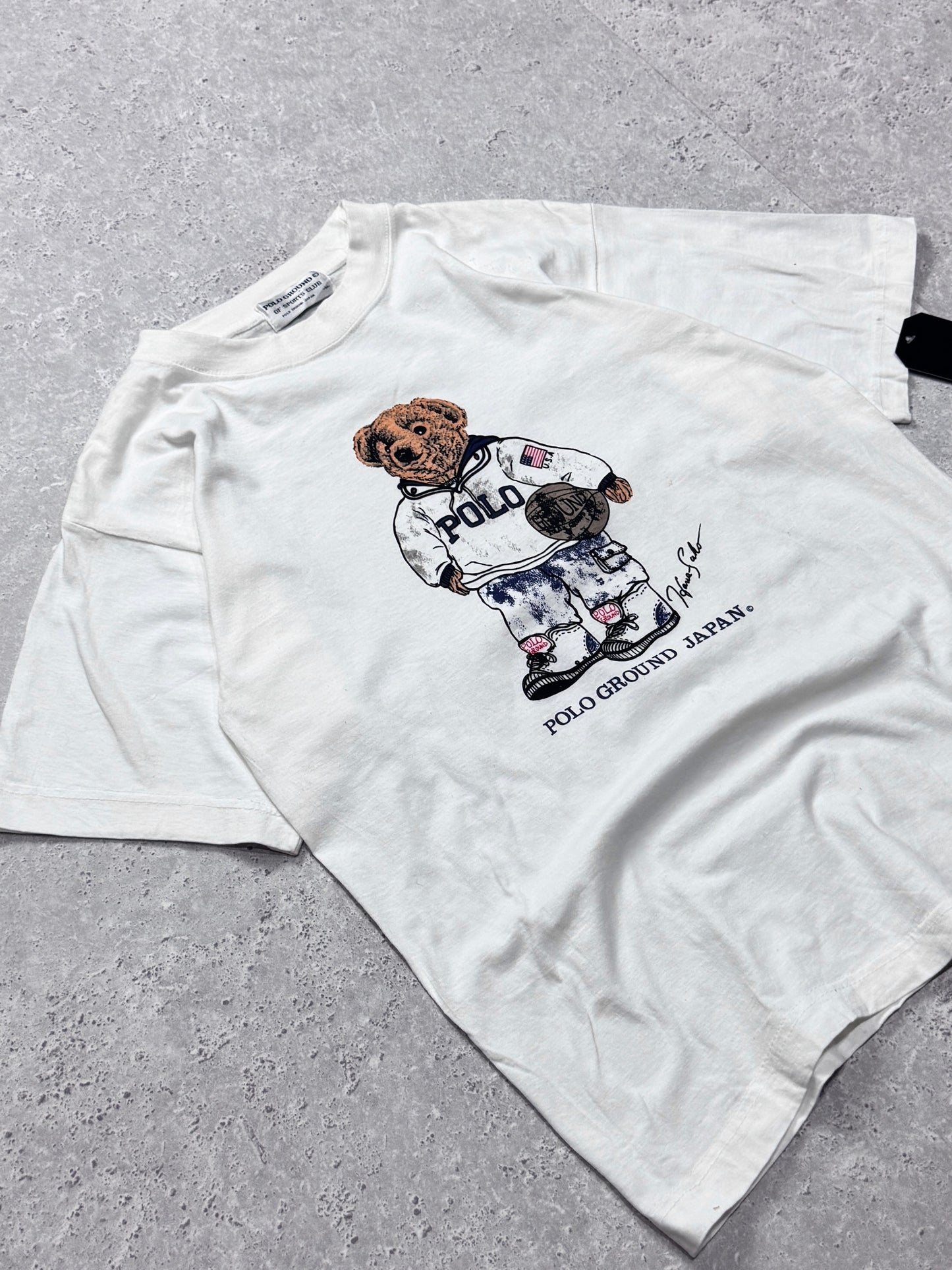 Vintage 90s Polo Bear Ralph Lauren Japan Tee (M)