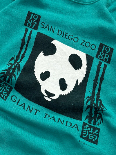Vintage 80s San Diego Zoo Panda Graphic Sweater (M)