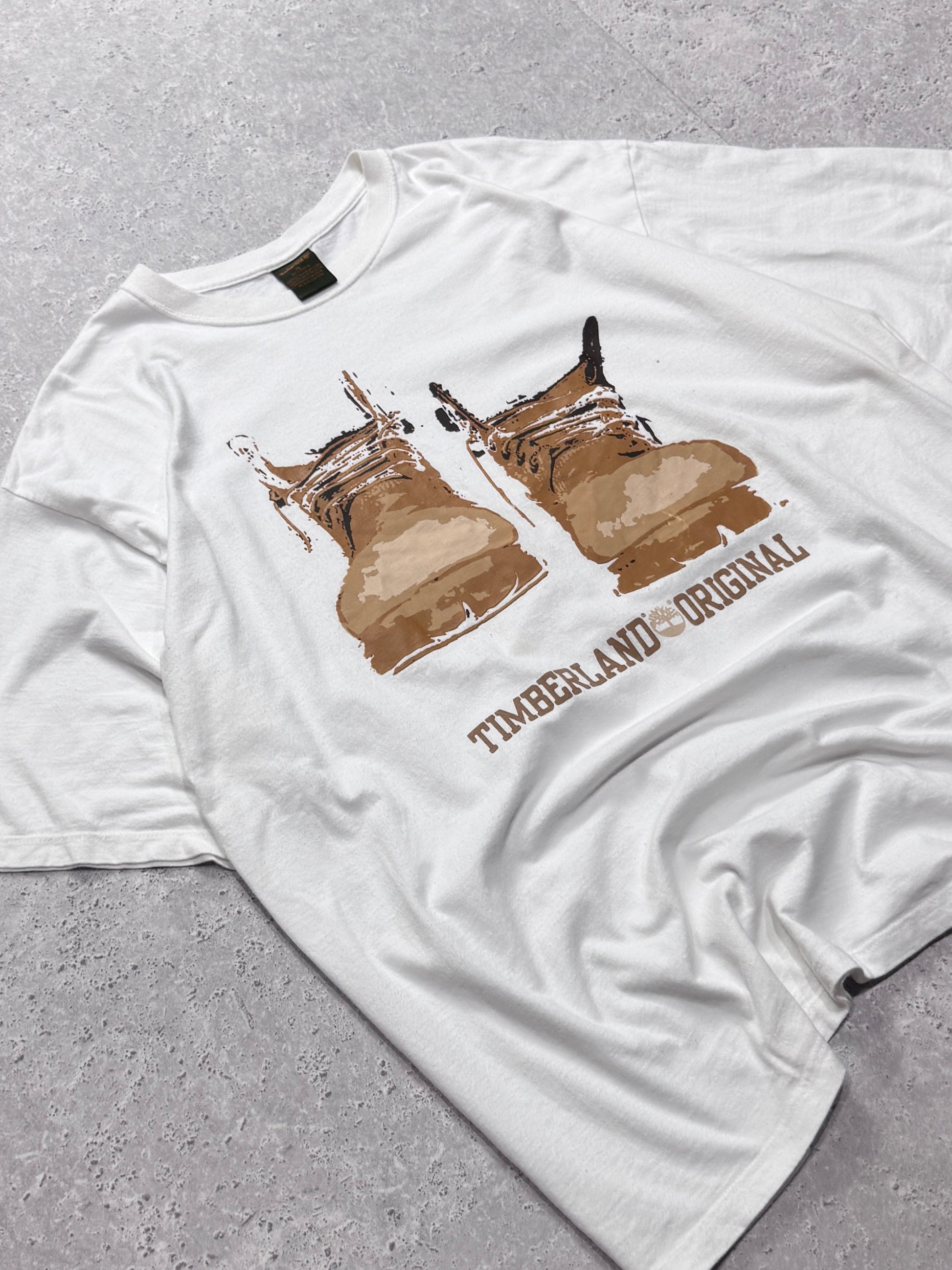 Vintage Timberland Original Boot Promo Tee (2XL)