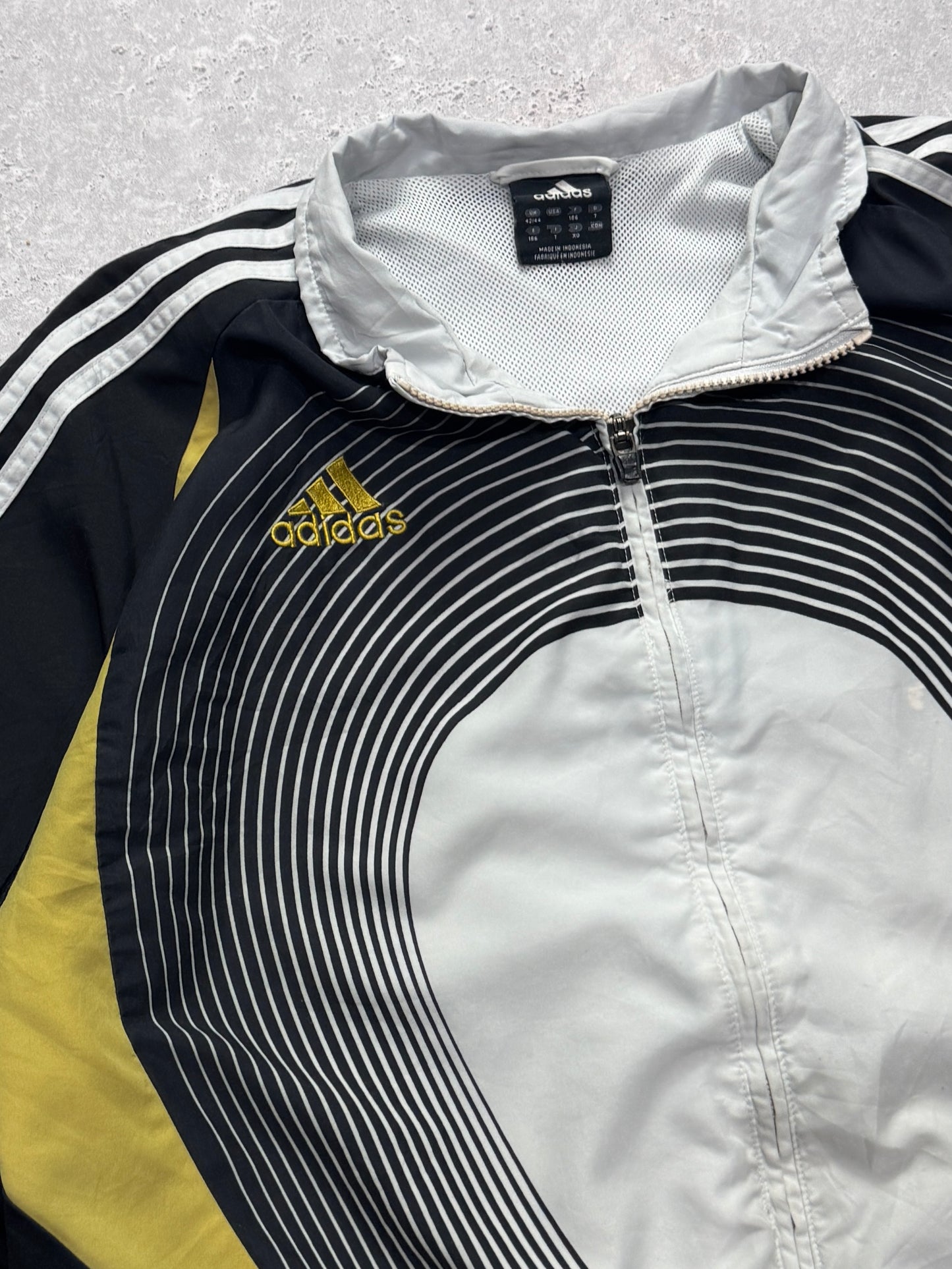 Vintage 2000s Adidas Soccer Windbreaker Jacket (L)