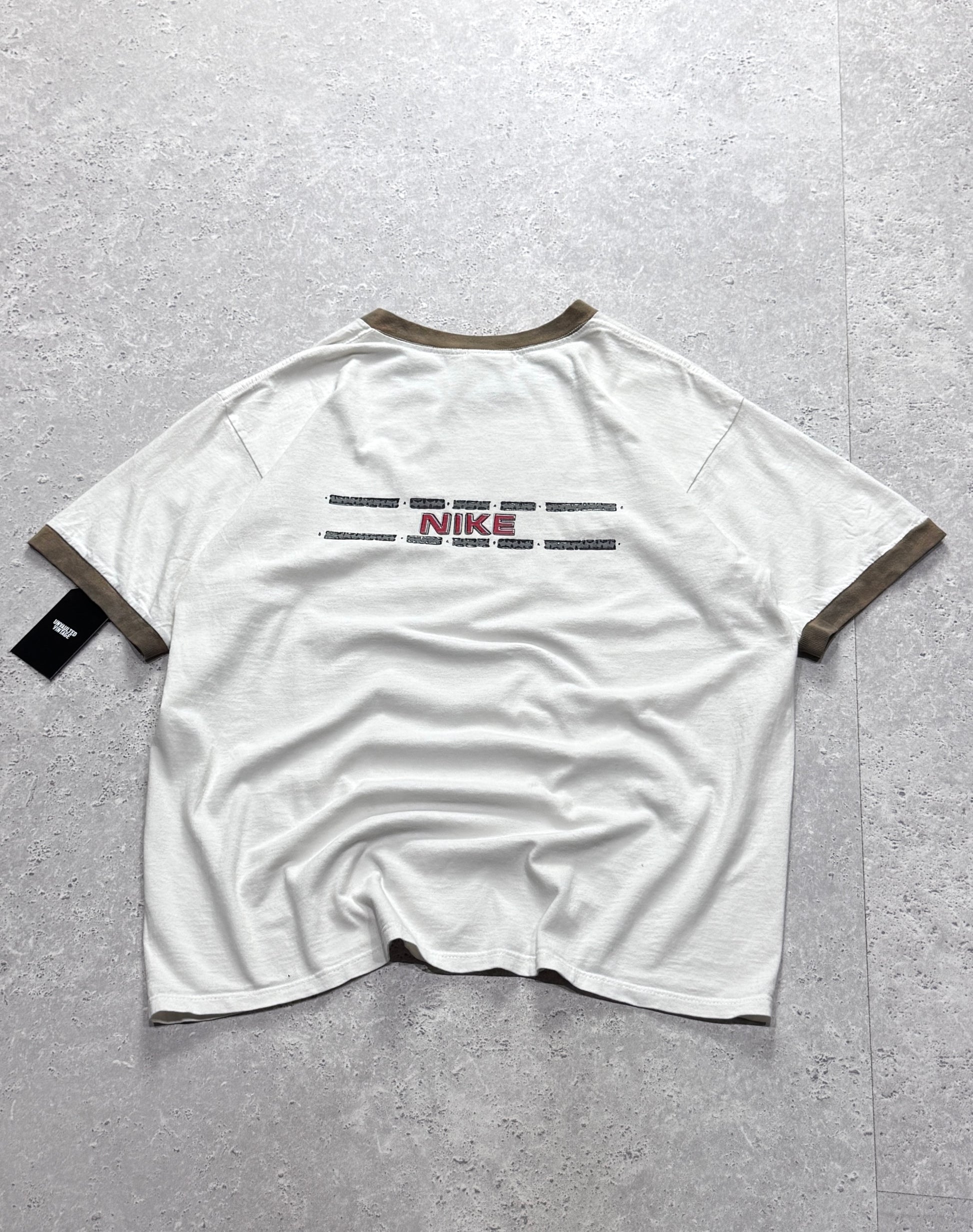 Vintage 2000s Nike Ringer Tee (L)