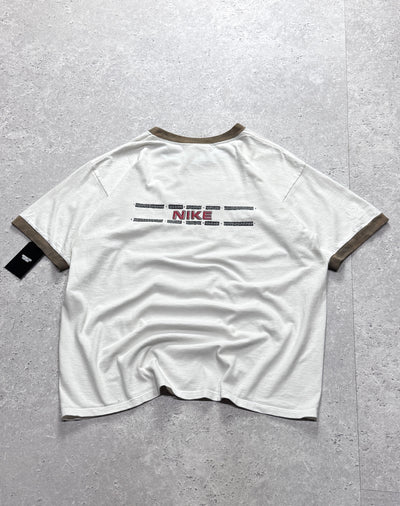 Vintage 2000s Nike Ringer Tee (L)