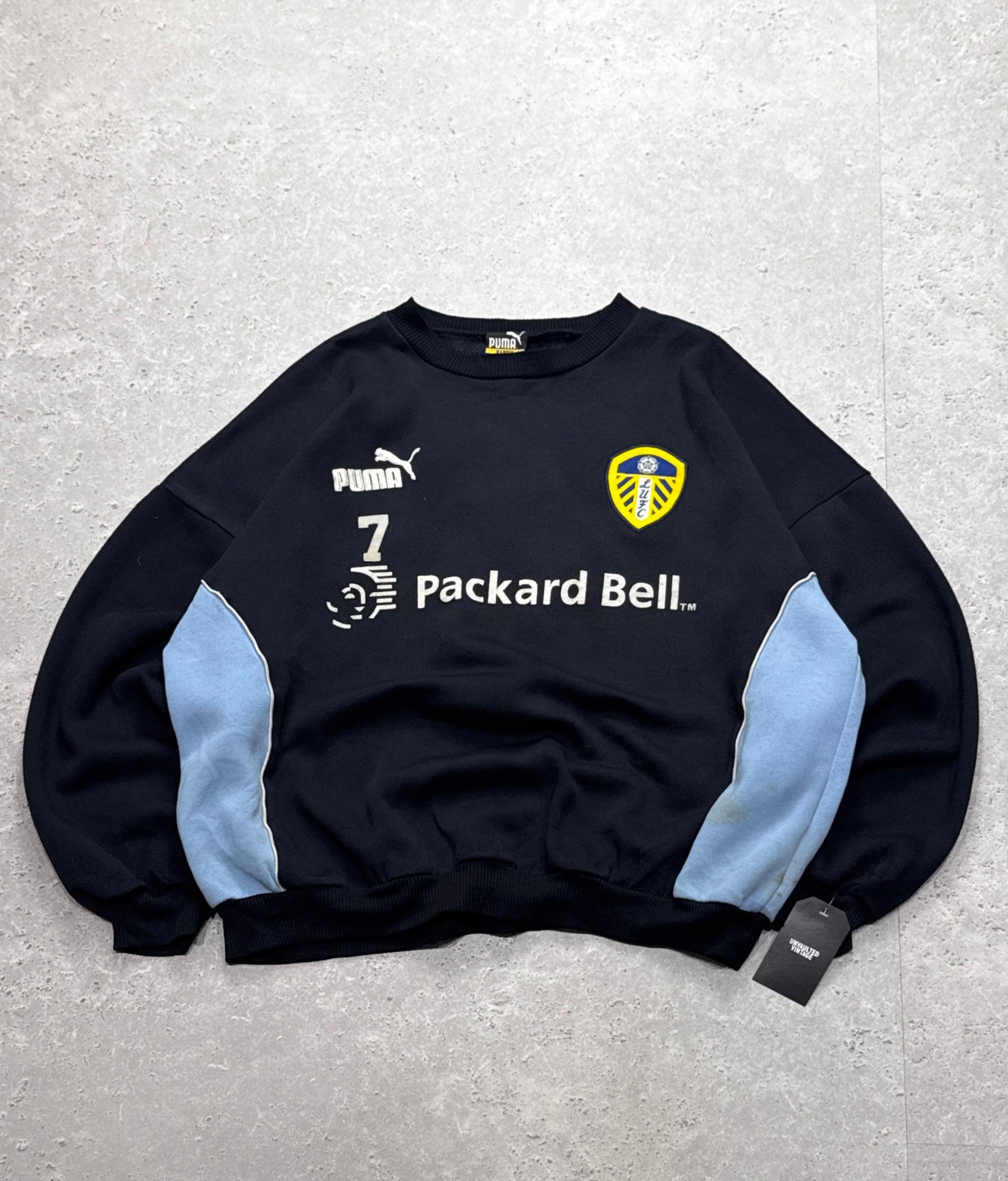 Vintage 90s Puma X Leeds United FC Sweater (XL)