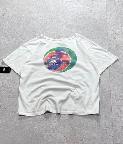 Vintage 90s Adidas Logo Tee (M)
