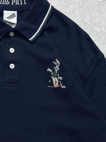 Vintage 90s King Putt Bugs Bunny Golf Polo Shirt (M)