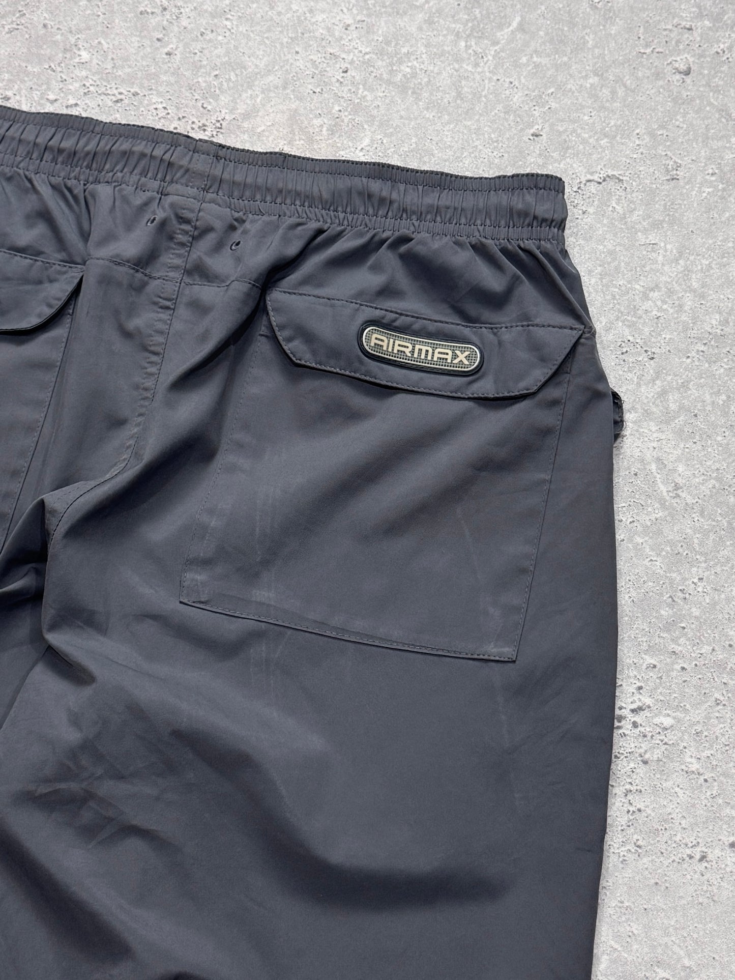 Vintage 2000s Nike Air Max 3/4 Track Shorts (30")