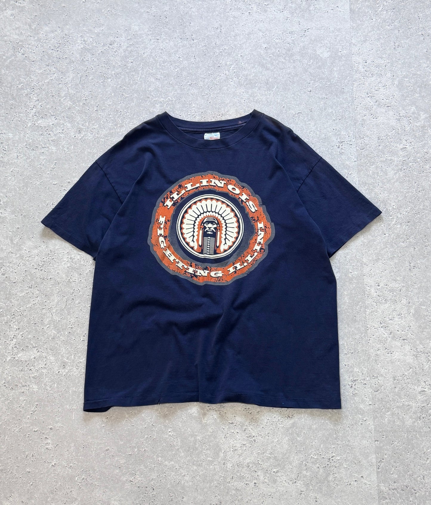 Vintage 90s Illinois College Tee (XL)