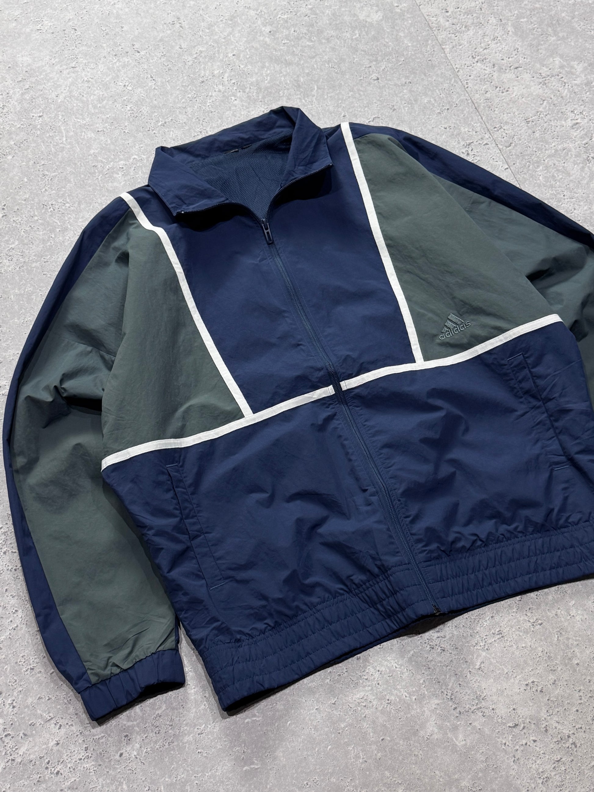 Vintage 2000s Adidas Windbreaker Jacket (L)