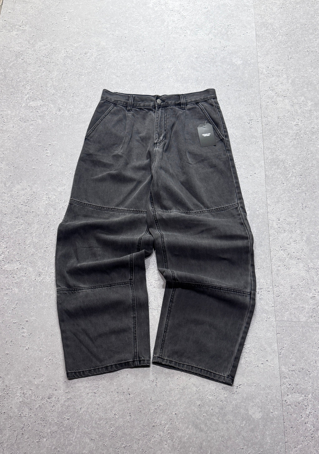 Vintage 2000s Pleated Denim Jeans (30”)
