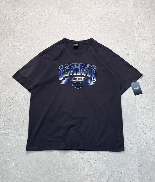 Vintage 2000s Harley Davidson Motorcycle Tee (XL)