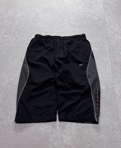 Vintage 2000s Nike Spellout Track Shorts (M)