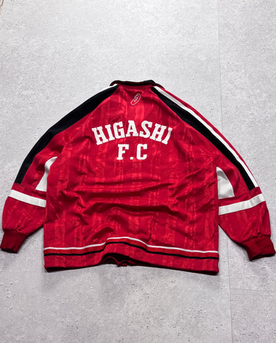 Vintage 90s ASICS Japan Higashi Football Track Jacket (XL)