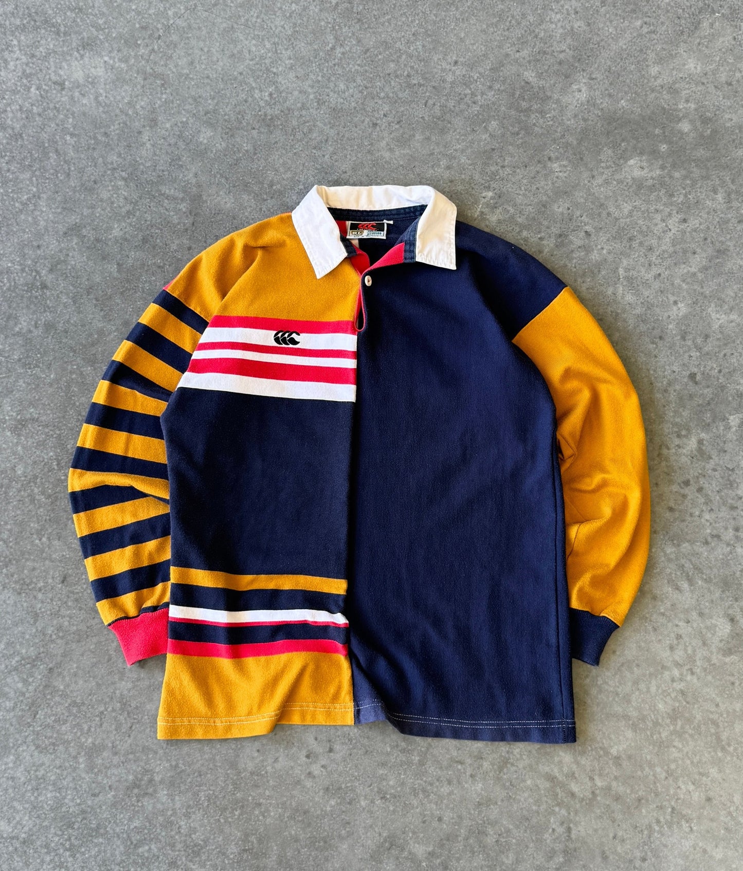 Vintage 90s Canterbury Rugby Polo Sweater (M)