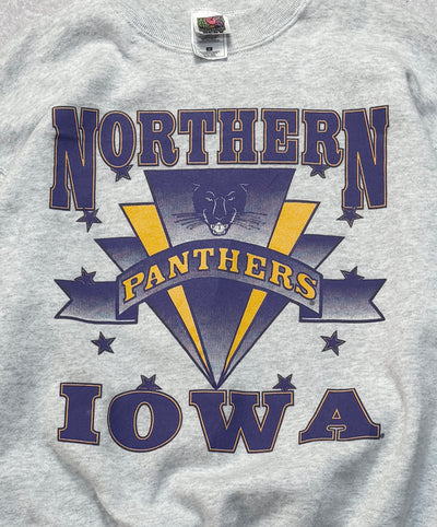 Vintage 90s Northern Iowa Panthers College Sweater (M)