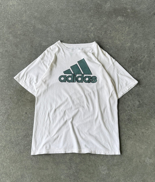 Vintage 90s Adidas Logo Tee (L)