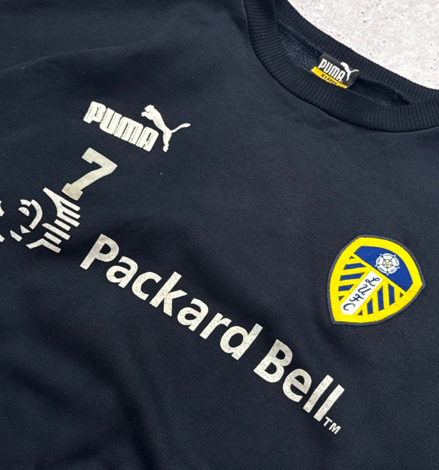 Vintage 90s Puma X Leeds United FC Sweater (XL)