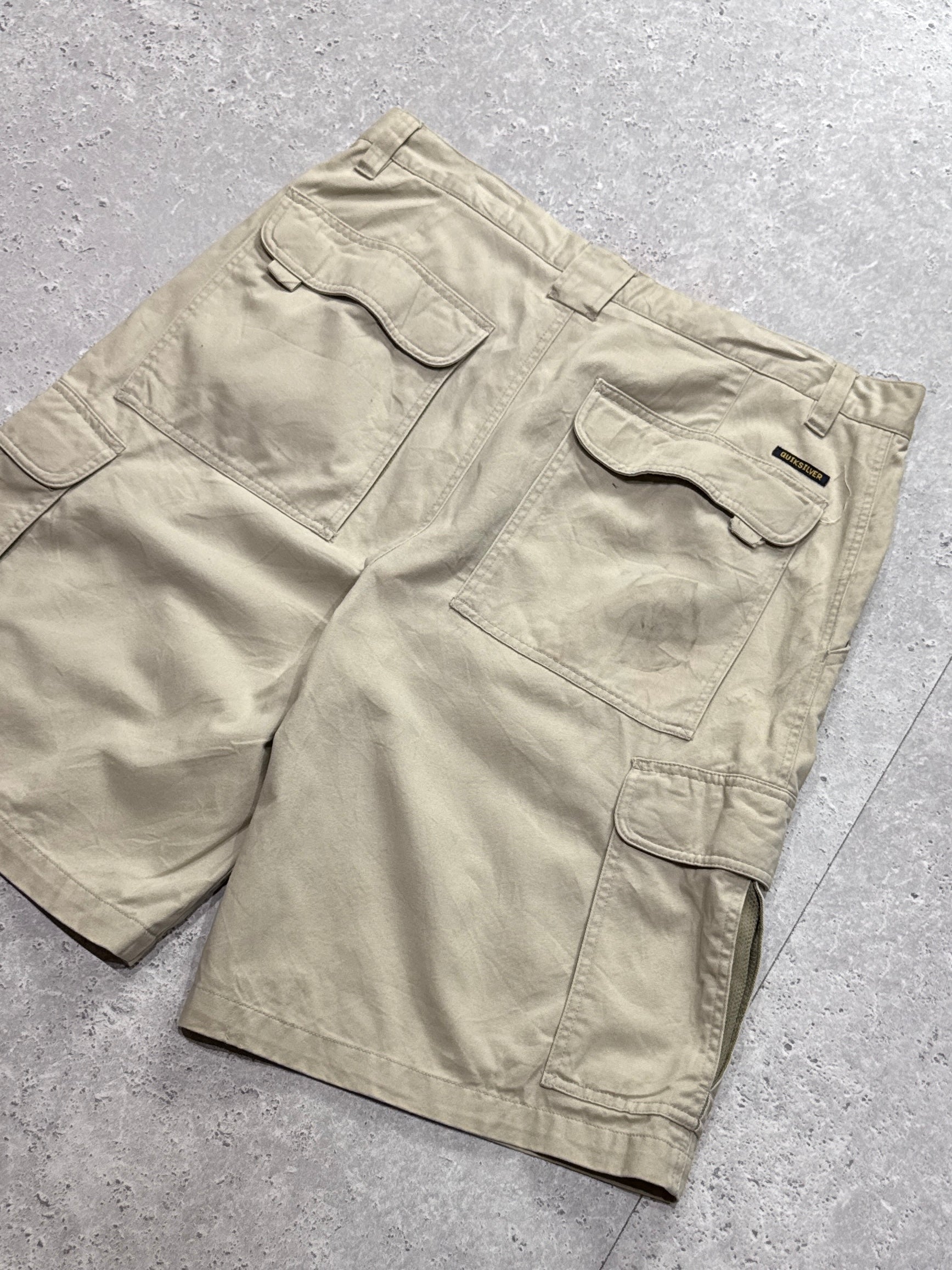 Vintage 2000s Quiksilver Surfwear Cargo Shorts (36")