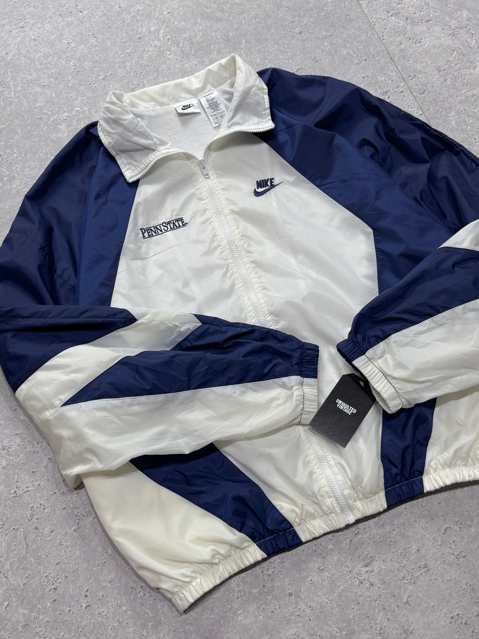 Vintage 90s Nike X Penn State College Windbreaker Jacket (L)