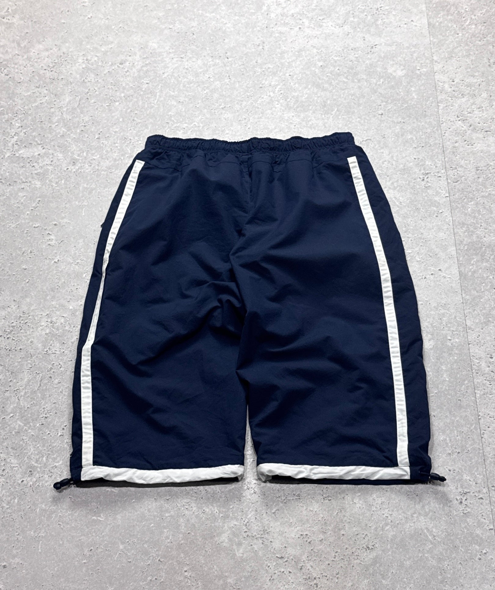 Vintage 2000s Nike Adjustable 3/4 Track Shorts (L)
